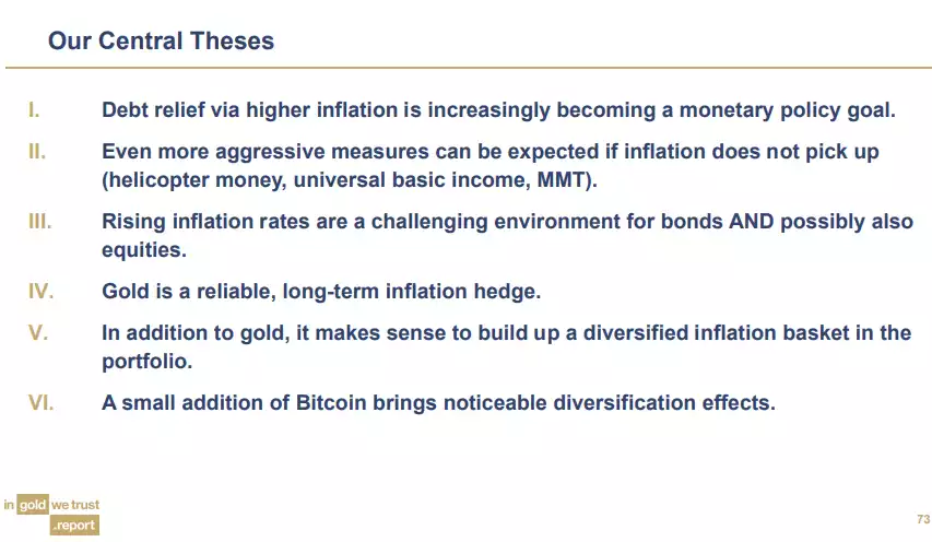 our central thesis