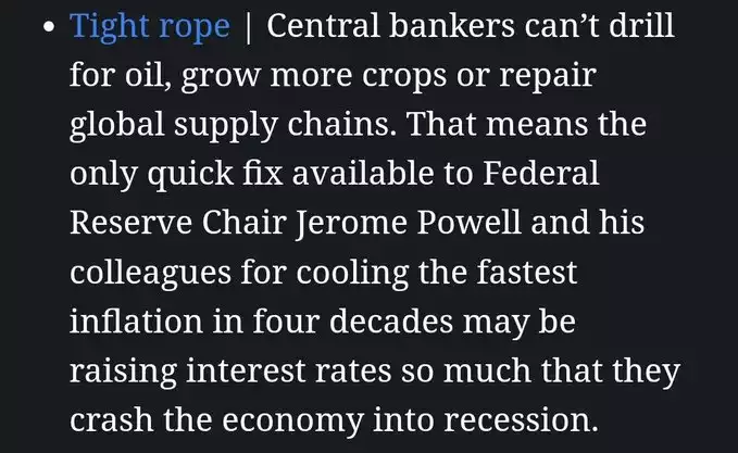 central bankers cant drill