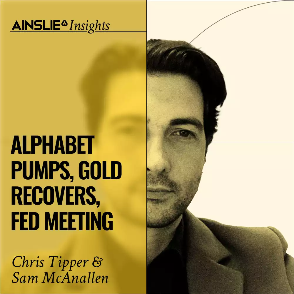 INSIGHTS: Alphabet Pumps, Gold Recovers, Fed Meeting - Ainslie Insights